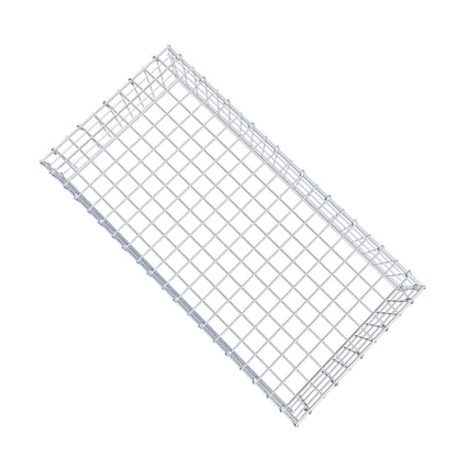 Gavión complementario de tipo 3 100 cm x 20 cm x 50 cm (L x A x P), malla 5 cm x 5 cm, anillo en C