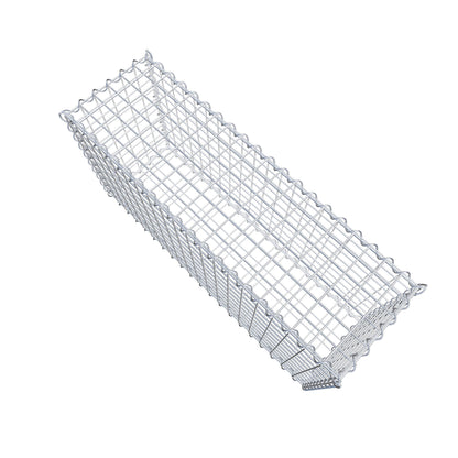 Schanskorf 100 cm x 50 cm x 30 cm (L x H x D), maaswijdte 5 cm x 5 cm, spiraal