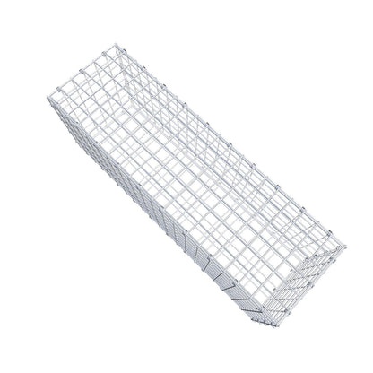 Gabião 100 cm x 40 cm x 30 cm (C x A x P), malhagem 5 x 5 cm, anel espiral