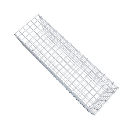Gabbione aggiuntivo tipo 2 100 cm x 30 cm x 30 cm (L x A x P), maglia 5 cm x 5 cm, anello a C
