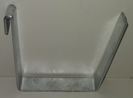 Support pour caissettes à fleurs galvanisé en set de 3 avec pot de fleurs, pour gabions MW 5 x 10