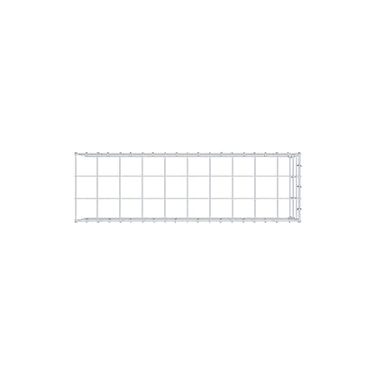 Fourche rapportée type 4 100 cm x 30 cm x 30 cm (L x H x P), mailles 10 cm x 10 cm, anneau C