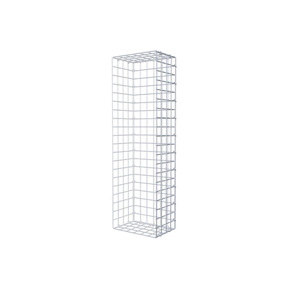 Gabbione aggiuntivo tipo 2 100 cm x 20 cm x 30 cm (L x A x P), maglia 5 cm x 5 cm, anello a C