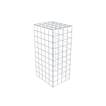 Pile aggiuntivo tipo 4 100 cm x 50 cm x 40 cm (L x H x P), maglia 10 cm x 10 cm, anello a C