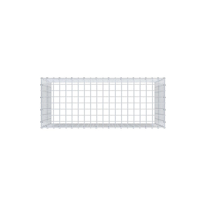 Gabbione aggiuntivo di tipo 3 100 cm x 60 cm x 40 cm (L x H x P), maglia 5 cm x 5 cm, anello a C