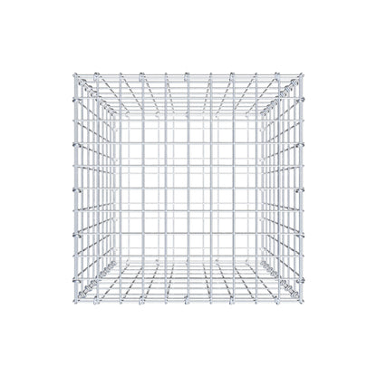 Gabion 80 cm x 50 cm x 50 cm (L x H x D), mesh size 5 cm x 10 cm, C-ring