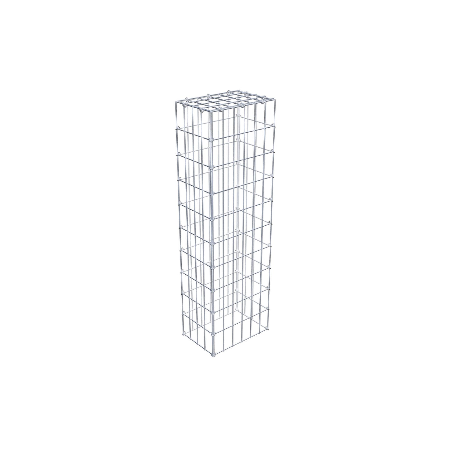 Fourche rapportée type 3 100 cm x 20 cm x 30 cm (L x H x P), mailles 5 cm x 10 cm, anneau C