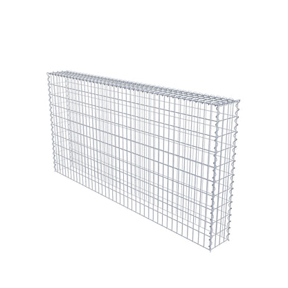 Gabião tipo 3 200 cm x 100 cm x 20 cm (C x A x P), malhagem 5 cm x 10 cm, espiral