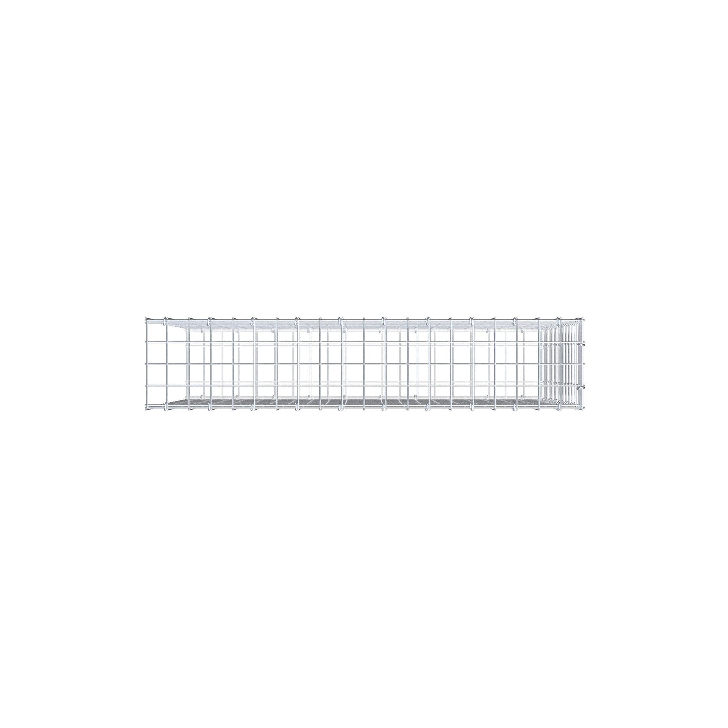 Gabião Tipo 2 100 cm x 70 cm x 20 cm (C x A x P), malhagem 5 cm x 5 cm, anel C