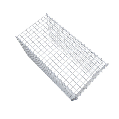 Gabbione aggiuntivo tipo 4 100 cm x 60 cm x 50 cm (L x H x P), dimensione maglia 5 cm x 5 cm, a spirale