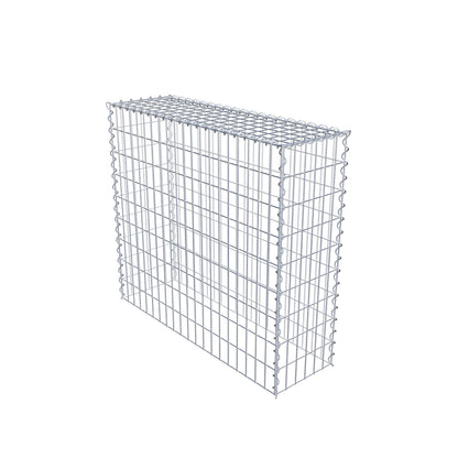 Gabbione aggiuntivo tipo 3 100 cm x 90 cm x 30 cm (L x H x P), maglia 5 cm x 10 cm, spirale
