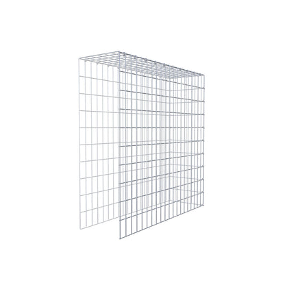 Fourche rapportée type 4 100 cm x 100 cm x 30 cm (L x H x P), mailles 5 cm x 10 cm, anneau C