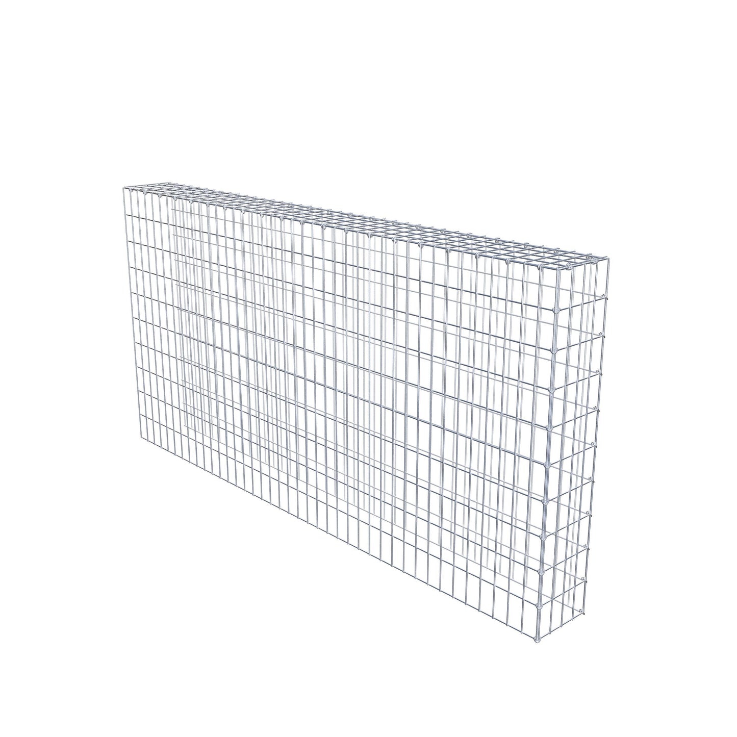 Extra gabion typ 4 200 cm x 100 cm x 20 cm (L x H x D), maskstorlek 5 cm x 10 cm, C-ring