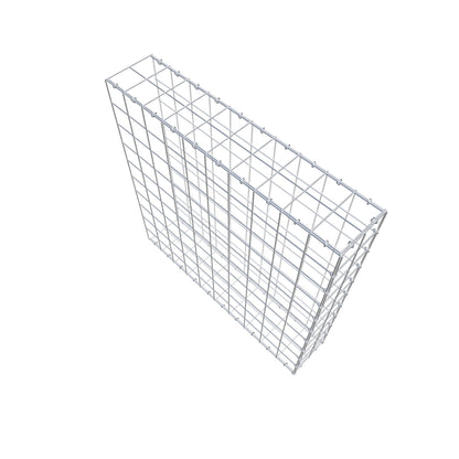 Anbaugabione Typ 2 100 cm x 100 cm x 20 cm (L x H x T), Maschenweite 10 cm x 10 cm, C-Ring