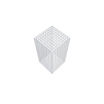 Type 3 oplegkorf 100 cm x 50 cm x 50 cm (L x H x D), maaswijdte 5 cm x 5 cm, C-ring