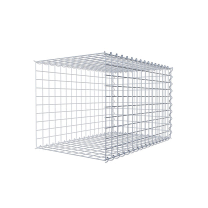 Gabião tipo 2 80 cm x 50 cm x 50 cm (C x A x P), malhagem 5 cm x 5 cm, espiral