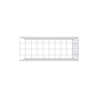 Gabião Tipo 4 100 cm x 80 cm x 40 cm (C x A x P), malhagem 10 cm x 10 cm, anel C