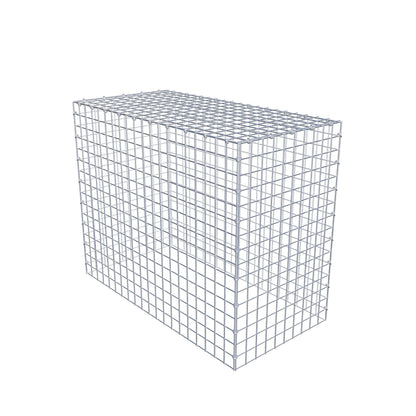 Gabbione aggiuntivo di tipo 3 100 cm x 80 cm x 50 cm (L x H x P), maglia 5 cm x 5 cm, anello a C