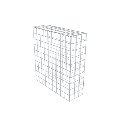 Gabbione aggiuntivo tipo 4 100 cm x 90 cm x 30 cm (L x H x P), maglia 10 cm x 10 cm, anello a C