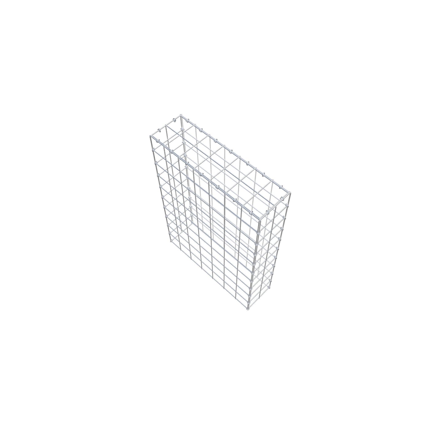 Gabião Tipo 3 100 cm x 70 cm x 20 cm (C x A x P), malhagem 10 cm x 10 cm, anel C