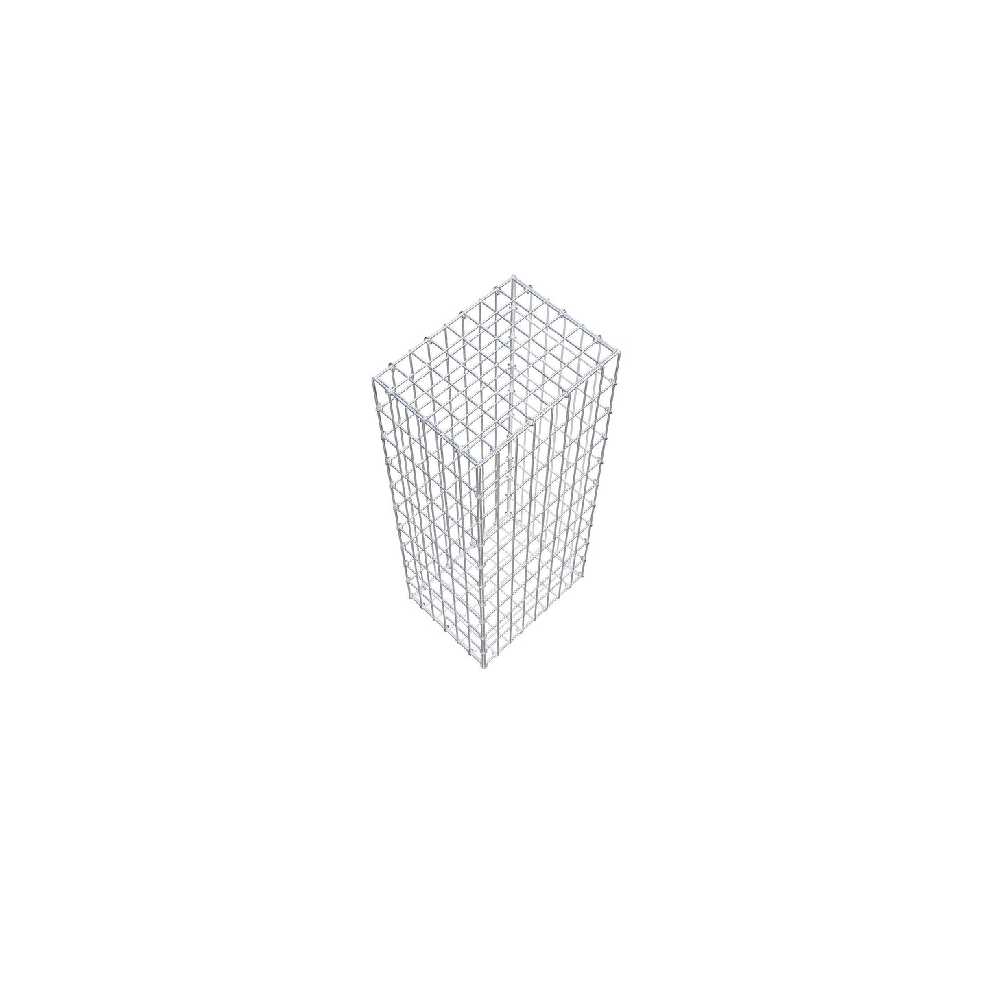 Gabione 100 cm x 30 cm x 40 cm (L x H x T), Maschenweite 5 cm x 10 cm, C-Ring