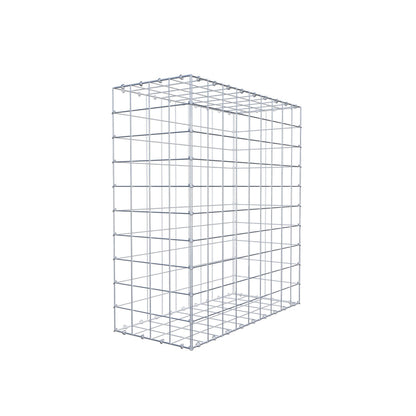 Gabion 100 cm x 90 cm x 40 cm (L x H x D), maskestørrelse 10 cm x 10 cm, C-ring