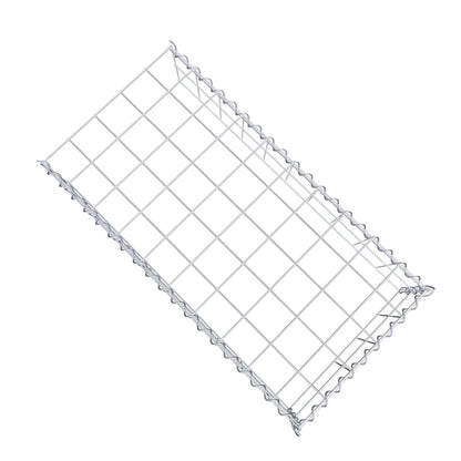 Gabião Tipo 4 100 cm x 20 cm x 50 cm (C x A x P), malhagem 10 cm x 10 cm, espiral