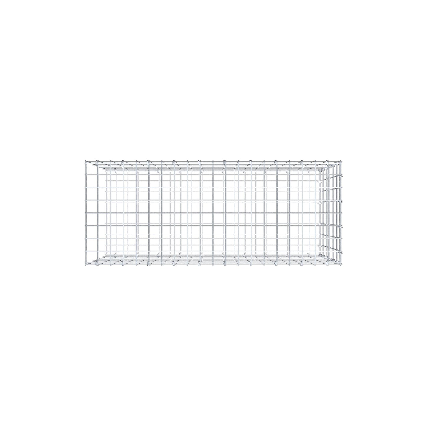 Tilläggspåle typ 2 100 cm x 60 cm x 40 cm, maskstorlek 5 cm x 10 cm, C-ring