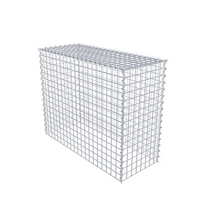 Gabbione aggiuntivo tipo 3 100 cm x 80 cm x 40 cm (L x H x P), dimensione maglia 5 cm x 5 cm, a spirale