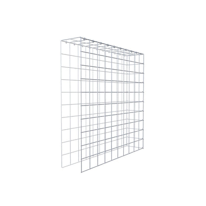 Fourche rapportée type 4 100 cm x 100 cm x 20 cm (L x H x P), mailles 10 cm x 10 cm, anneau C