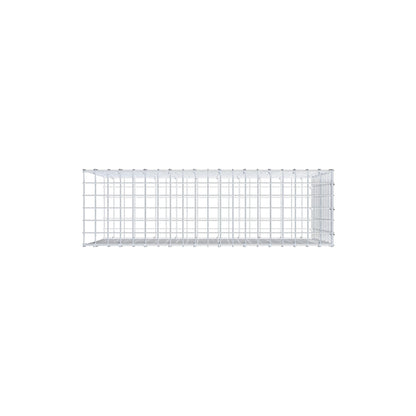 Gabião Tipo 2 100 cm x 60 cm x 30 cm (C x A x P), malhagem 5 cm x 5 cm, anel C