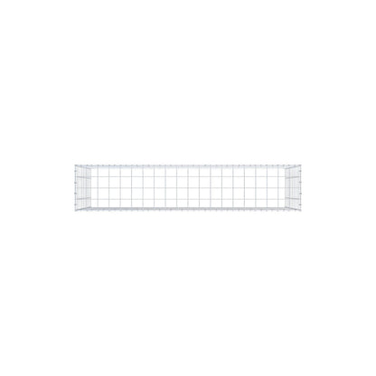 Anbaugabione Typ 3 200 cm x 100 cm x 40 cm (L x H x T), Maschenweite 10 cm x 10 cm, C-Ring