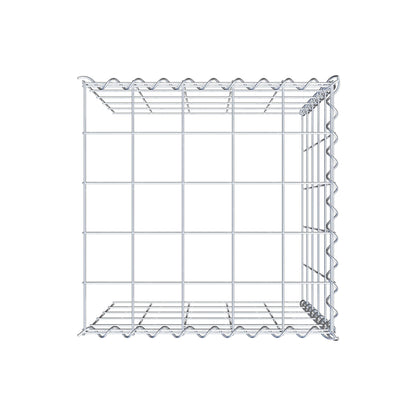 Fourche rapportée type 4 50 cm x 50 cm x 50 cm (L x H x P), mailles 10 cm x 10 cm, spirale