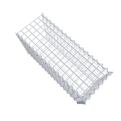Gabião tipo 2 80 cm x 40 cm x 30 cm (C x A x P), malhagem 5 cm x 5 cm, espiral