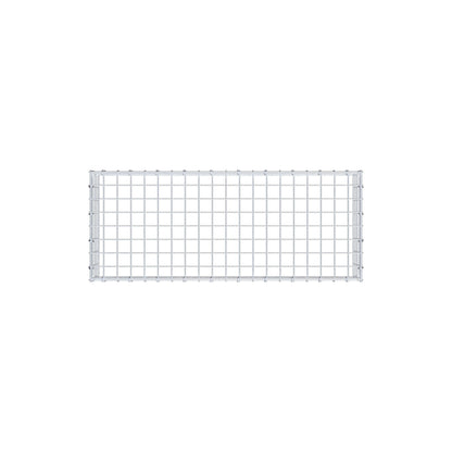 Gabbione aggiuntivo di tipo 3 100 cm x 20 cm x 40 cm (L x H x P), maglia 5 cm x 5 cm, anello a C