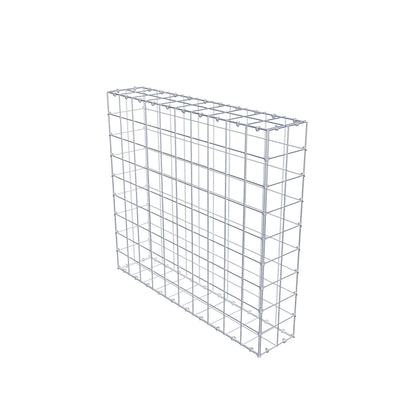 Gabion 100 cm x 90 cm x 20 cm (L x H x D), maskestørrelse 10 cm x 10 cm, C-ring