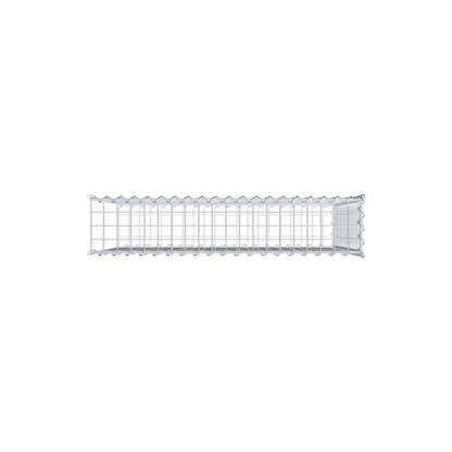 Grown-on gabion type 2 100 cm x 80 cm x 20 cm (L x H x D), mesh size 5 cm x 5 cm, spiral