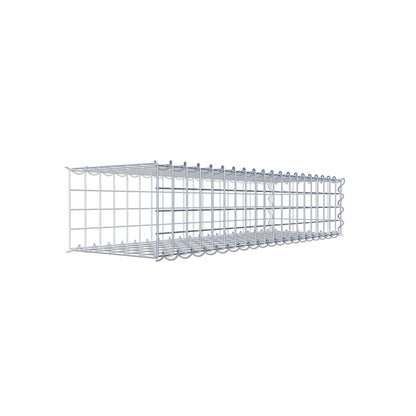 Gabbione aggiuntivo tipo 2 100 cm x 20 cm x 30 cm (L x A x P), maglia 5 cm x 5 cm, a spirale