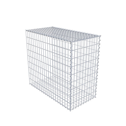Gabbione aggiuntivo tipo 2 100 cm x 90 cm x 50 cm (L x H x P), dimensione maglia 5 cm x 10 cm, a spirale