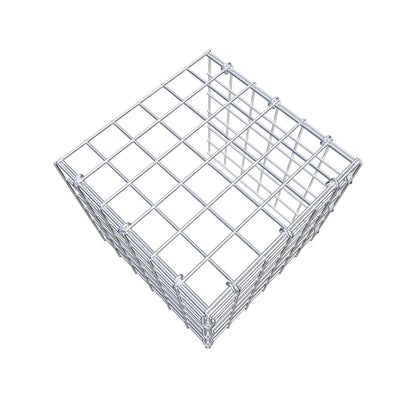 Fourche rapportée type 4 30 cm x 30 cm x 30 cm (L x H x P), maille 5 cm x 5 cm, anneau en C