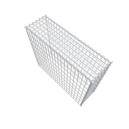 Gabbione aggiuntivo tipo 3 100 cm x 90 cm x 30 cm (L x H x P), maglia 5 cm x 10 cm, spirale