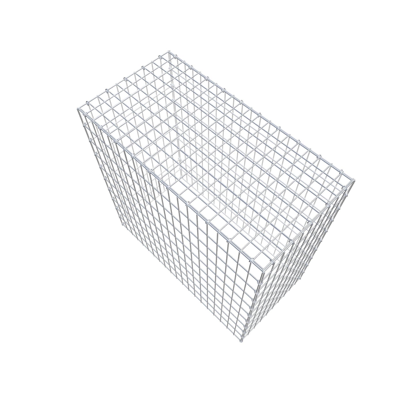 Fourche rapportée type 3 100 cm x 100 cm x 50 cm (L x H x P), mailles 5 cm x 10 cm, anneau C