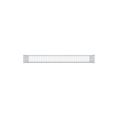 Opvokset gabion type 3 200 cm x 100 cm x 20 cm (L x H x D), maskestørrelse 5 cm x 5 cm, spiral