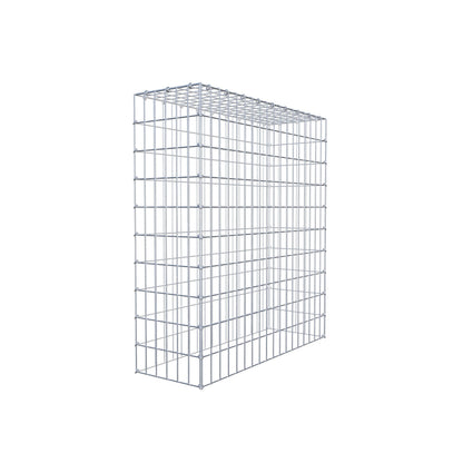 Anbaugabione Typ 3 100 cm x 90 cm x 30 cm (L x H x T), Maschenweite 5 cm x 10 cm, C-Ring
