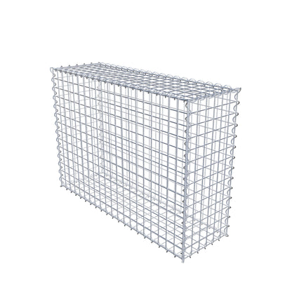 Gabion 100 cm x 70 cm x 30 cm (L x H x D), maskestørrelse 5 cm x 5 cm, spiral