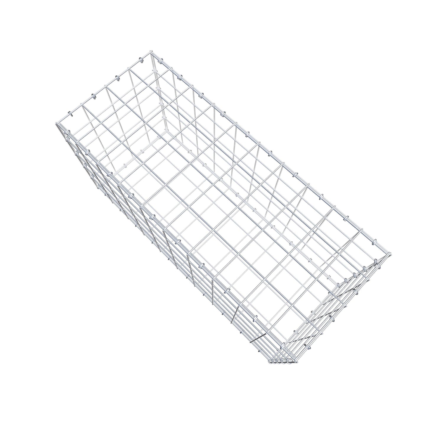 Gabion 100 cm x 50 cm x 40 cm (L x H x D), maskestørrelse 10 cm x 10 cm, C-ring