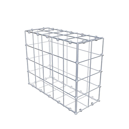 Gabbione 50 cm x 40 cm x 20 cm (L x H x P), maglia 10 x 10 cm, anello a spirale