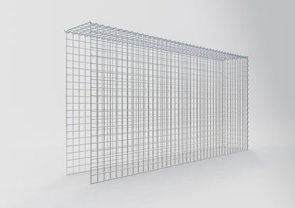Extra gabion typ 4 200 cm x 100 cm x 30 cm (L x H x D), maskstorlek 5 cm x 5 cm, spiral