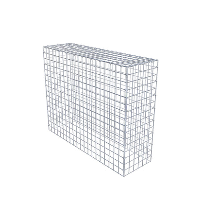 Gabbione aggiuntivo di tipo 3 100 cm x 80 cm x 30 cm (L x H x P), maglia 5 cm x 5 cm, anello a C