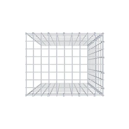 Gabião Tipo 4 100 cm x 50 cm x 40 cm (C x A x P), malhagem 5 cm x 10 cm, anel C